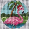 GE662 - Pink Flamingo Ornament