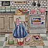 GEP305 - Stitching Girl/Kitchen