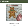 564 - Gingerbread Mini-stocking