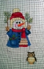 GE646 - Woodland Snowman/Owl stocking